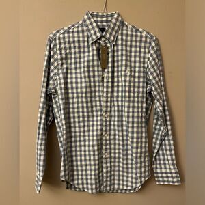 NWT Men’s J Crew Button Down Size S Plaid Checked